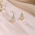 Eternal Harmony Diamond & Gold Stud Earrings,,hi-res view 1