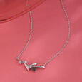 Nature Muse Silver Necklace,,hi-res view 1
