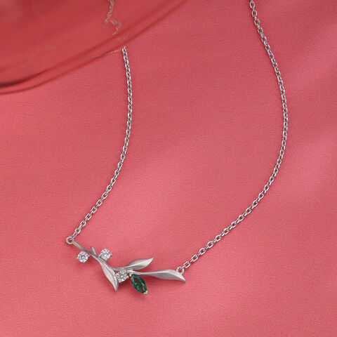 Nature Muse Silver Necklace