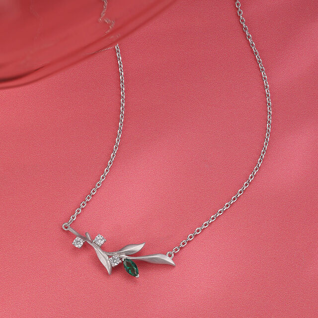 Nature Muse Silver Necklace,,hi-res image number null