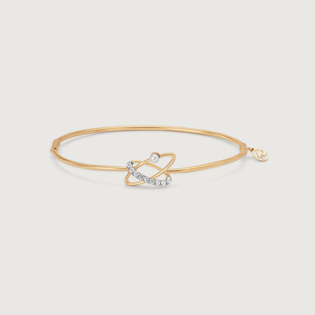 Astral Pearl Dance 14KT Bangle,,hi-res image number null