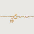 Kollam Sparkle Gold and Diamond Necklace,,hi-res view 4