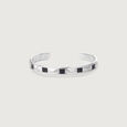 Faceted Edge Silver Kada,,hi-res view 3
