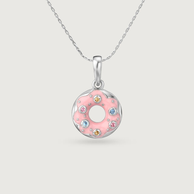Sprinkled Joy Silver Pendant,,hi-res image number null