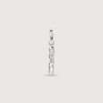 Contemporary Initial Z Silver Charm,,hi-res view 4