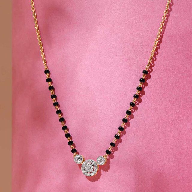 Sweet Chic Diamond Mangalsutra,,hi-res image number null