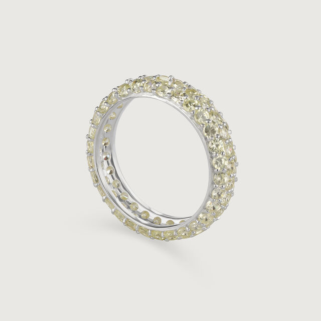 Peridot Promenade Silver Ring,,hi-res image number null