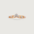 Eternal Glow Gold & Diamond Finger Ring,,hi-res view 4
