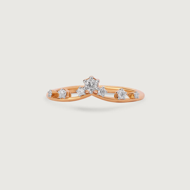 Eternal Glow Gold & Diamond Finger Ring,,hi-res image number null