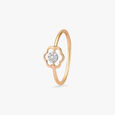 Petal Halo Diamond Ring,,hi-res view 1