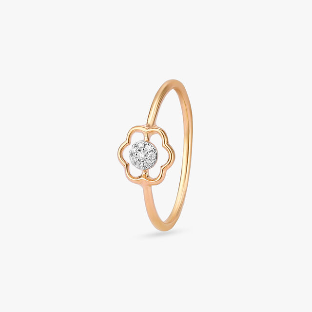 Petal Halo Diamond Ring,,hi-res image number null