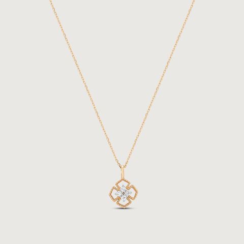 Bloom Crest Diamond Necklace