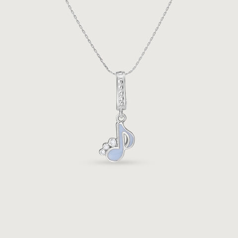 Melodic Charm Silver Pendant