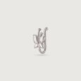 Whimsical Bloom Silver Nose Pin,,hi-res view 3