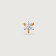 Twinkle Bloom Diamond Nose Pin,,hi-res view 4