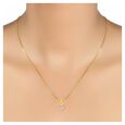 Splendid Geometric Pattern Gold and Diamond Pendant,,hi-res view 3