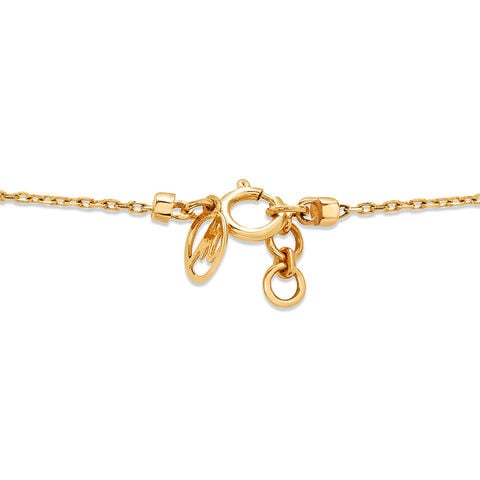 14KT Yellow Gold Floral Necklace