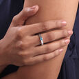 Refined Wave Silver Ring,,hi-res view 2