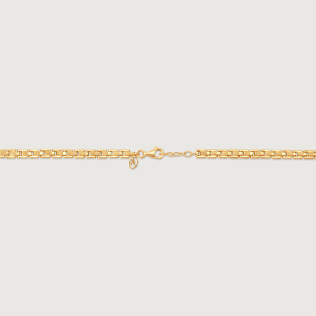 Edgy Link Gold Chain,,hi-res image number null
