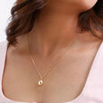 Molten Gold Drop Pendant,,hi-res view 2
