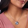 Mosaic Shine Silver Pendant,,hi-res view 2