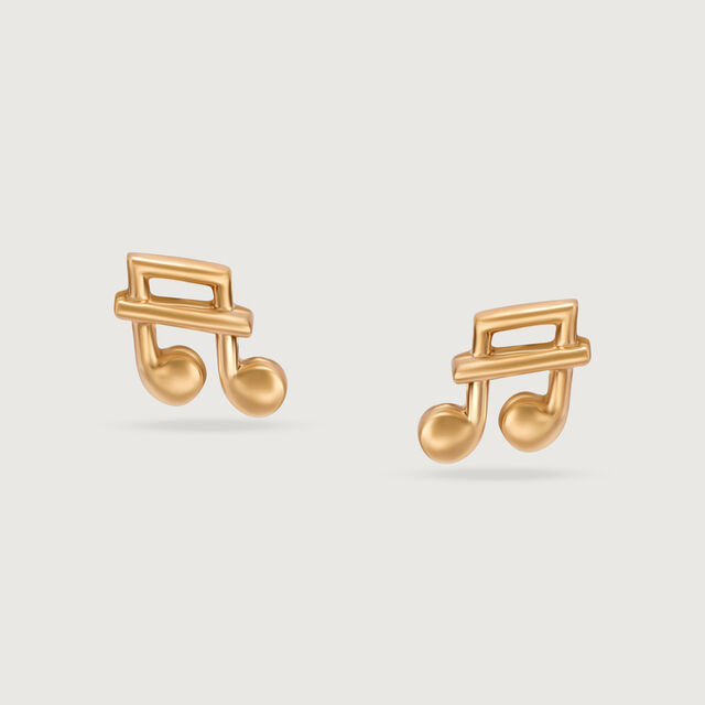 Sonata Sparkle 14KT Gold Stud Earrings,,hi-res image number null