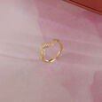 Aura Ripple Gold Ring,,hi-res view 1