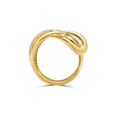 18KT Rays Of Renewal Swirl Finger Ring,,hi-res view 5