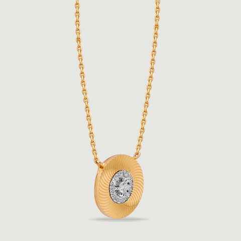 Luminous Radiant Diamond Necklace