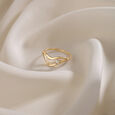 Whimsical Waves 14 Kt Gold & Pearl Ring,,hi-res view 1