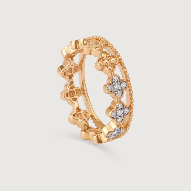 Eternal Allure 14KT Gold & Diamond Ring,,hi-res image number null