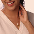 Pinnacle Light 14 Kt Gold & Diamond Pendant with Chain,,hi-res view 2