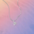 Organic Form Silver Pendant,,hi-res view 1