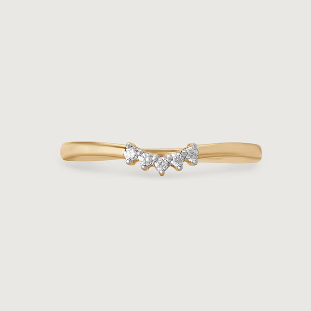 Harmony Heartbeat 14KT Gold & Diamond Ring,,hi-res image number null