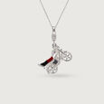 Easy Rider Motorcycle Silver Charm,,hi-res view 2