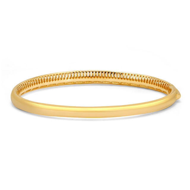 18KT Radiant Beginnings Yellow Gold Bangle,,hi-res view 3