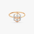 Geometric Gleam Diamond Ring,,hi-res view 2