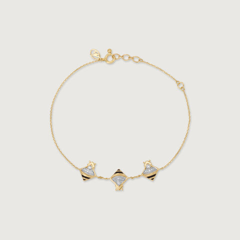 Bee Bold Diamond Bracelet