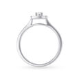 14kt White Gold Diamond Finger Ring,,hi-res view 3