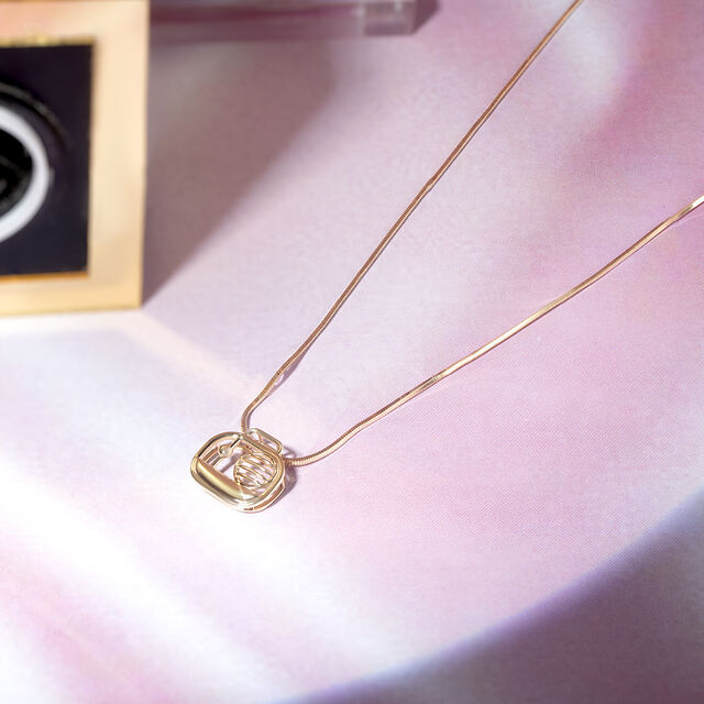 Retro Boombox Gold Pendant,,hi-res image number null