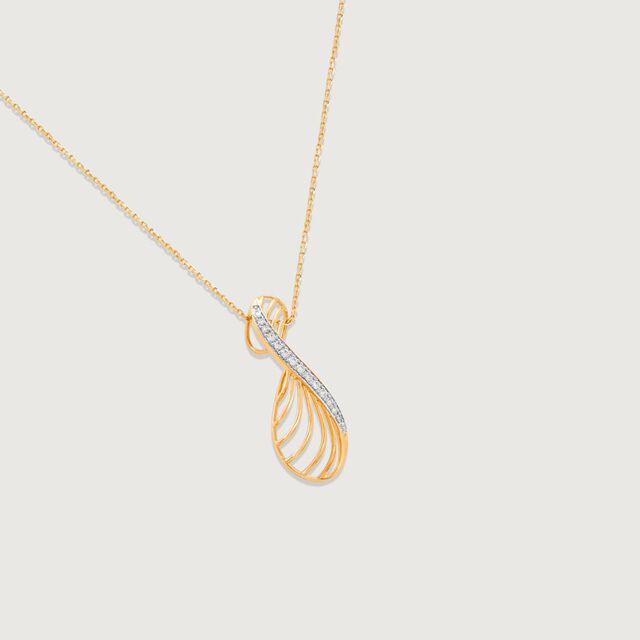 Lustrous Line Diamond Necklace,,hi-res image number null