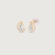 Paisley Shine Diamond Stud Earrings,,hi-res view 4