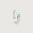 Refined Wave Silver Ring,,hi-res view 3