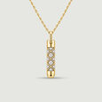 Intricate Crisscross Diamond Pendant,,hi-res view 4