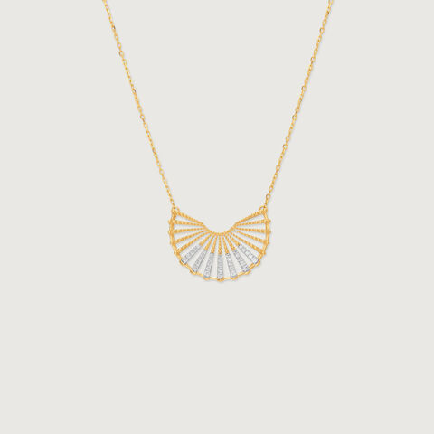 Rising Horizon Diamond Necklace