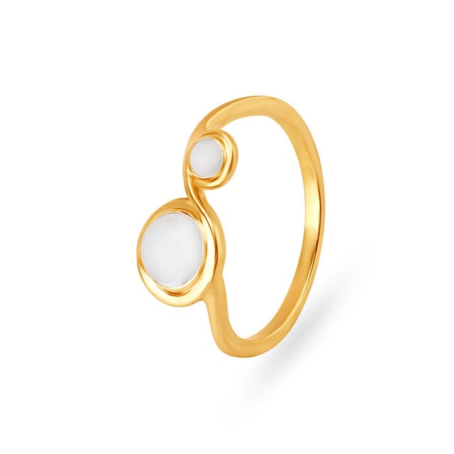 14kt Yellow Gold Flamingo-inspired Finger Ring,,hi-res view 1