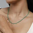 Chic Bloom Beaded Necklace,,hi-res view 2