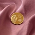 10 GM 24 Karat Tulsi Leaf Gold Coin,,hi-res view 1