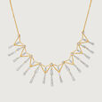 Horizon Spire Diamond Necklace,,hi-res view 3