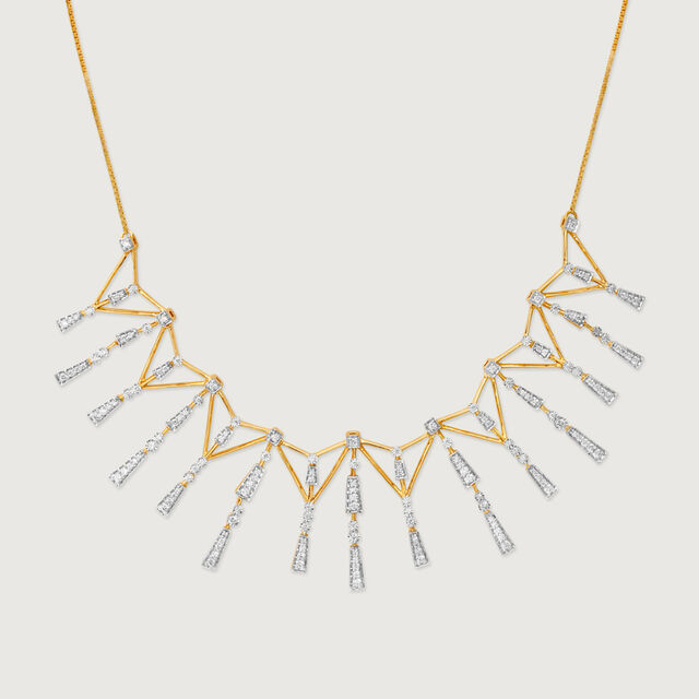 Horizon Spire Diamond Necklace,,hi-res image number null